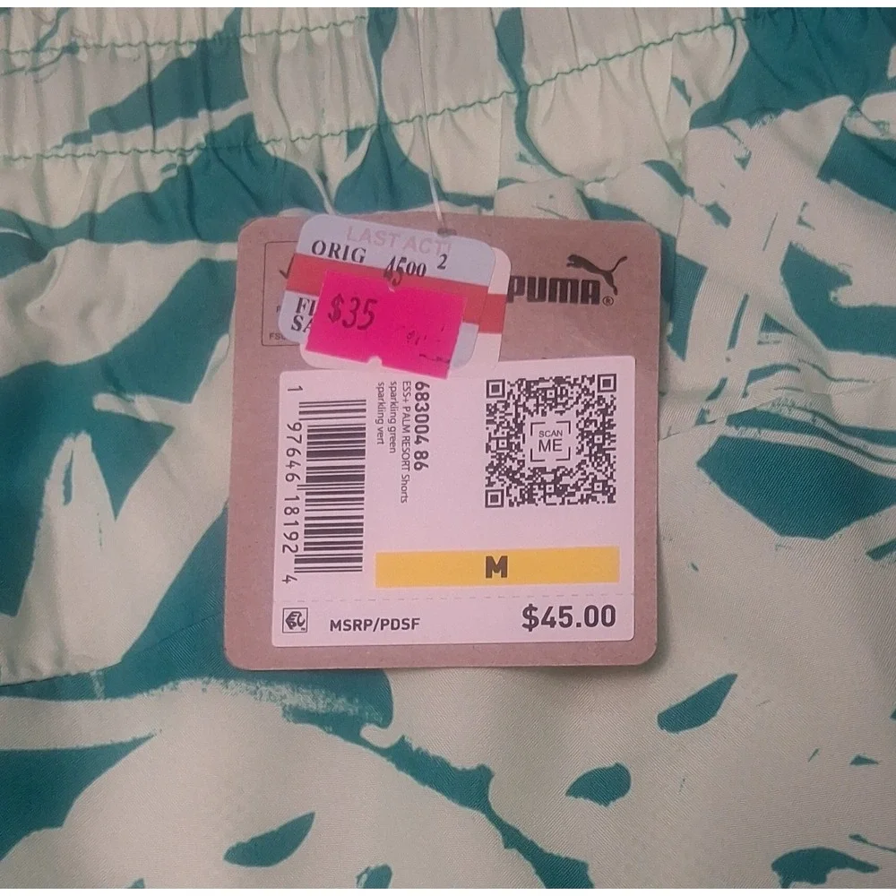 Puma‎ Palm Resort Swim Shorts, Med 30